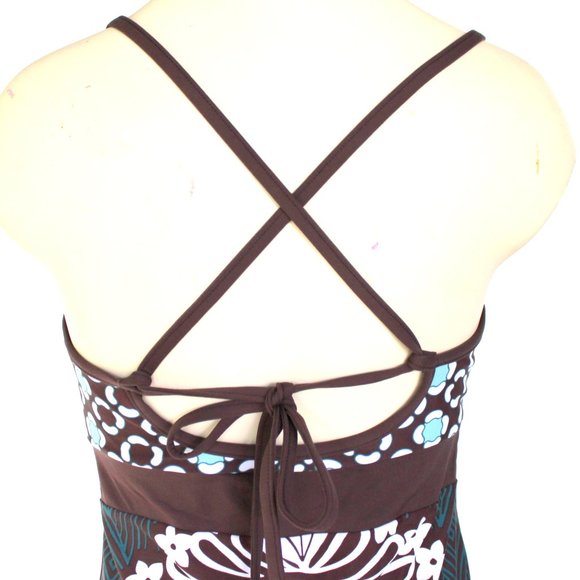 Athleta Strappy Swim Dress Floral Womens Sz XS - Picture 8 of 11